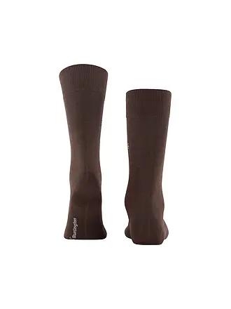 BURLINGTON | Chaussettes homme DUBLIN SO 40-46 bleu nuit | braun